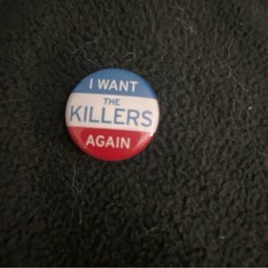 The Killers Button Pin
